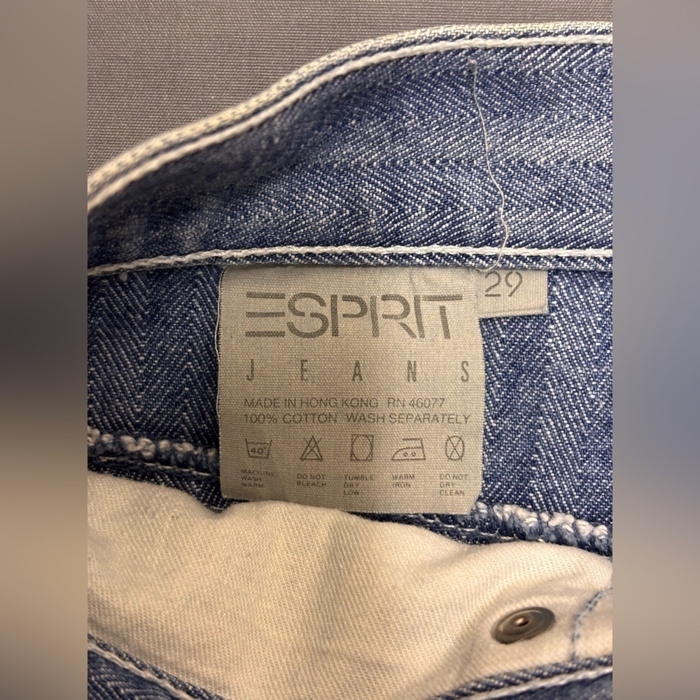 Espirit Women's Vintage HNRY Denim Skirt Size 29 - Picture 14 of 14